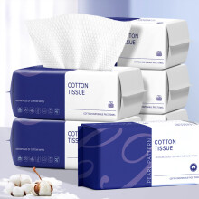 Disposable Face Towels 100 Count Ultra Thick Lint Facial Cleansing Cloths for Sensitive Skin