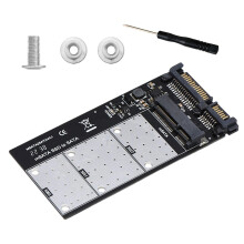 Convertisseur MSATA vers SATAs, carte Mini SATAs vers 7 broches,