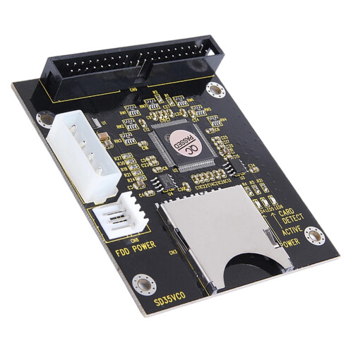 Adaptateurs de disque dur SDXC vers 3.5 "40 broches mâle IDE,