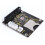 Adaptateurs de disque dur SDXC vers 3.5 "40 broches mâle IDE, 4