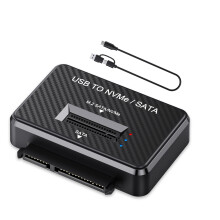 USB vers NVMe/ 10Gbps Vitesse d'écriture de lecture-Ensemble A
