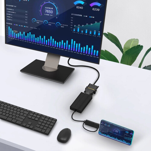 Convertisseur USB3.0 vers vidéo rapide pour une sortie-2K4K 2