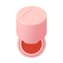 Liquid Blush with Heart Stamp Applicator, Buildable Cream Blush for Cheeks, Velvet Matte Finish 02