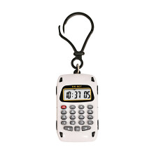 Elektronischer Taschenrechner, multifunktionales digitales-Weiß