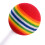 1 Paar lebendige Regenbogen-Handtrommeln mit-8 Zoll 7