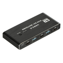 Zuverlässiger KVM-HDTV-Umschalter für die Verwaltung mehrerer