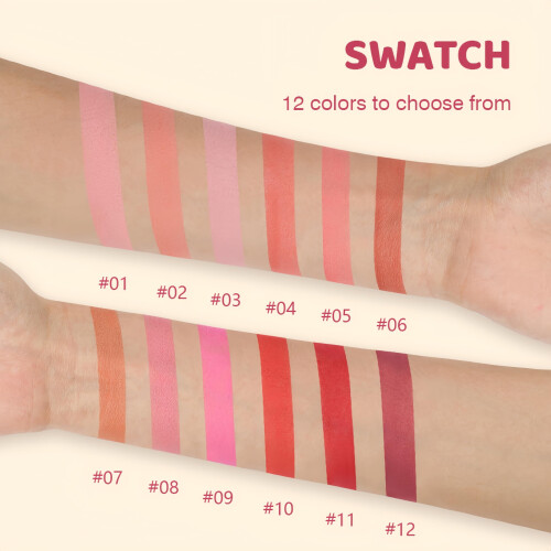 Cream Blush Color 04 with LongLasting Buildable Coverage Multiuse for Cheeks Lips and Eyes 2