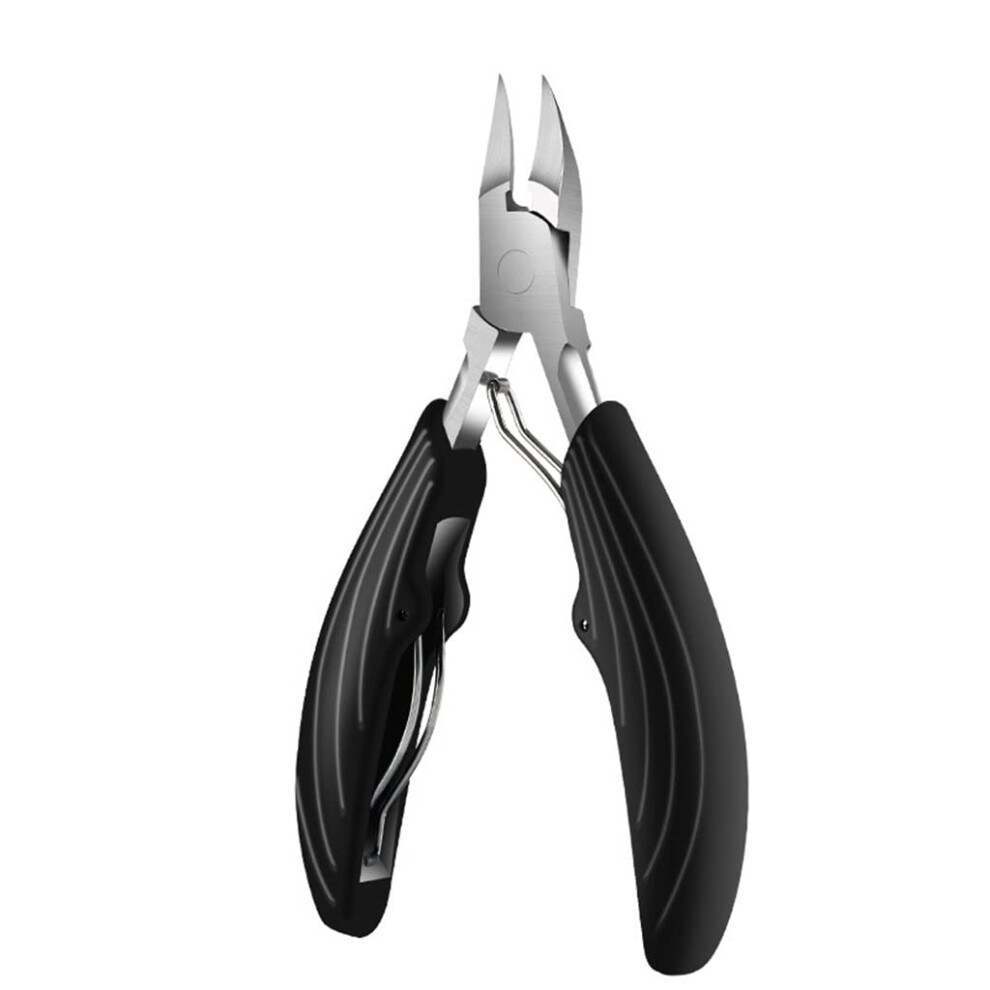 Toenail Clippers for Thick and Ingrown Nails with Curved Precision Blade Stainless Steel 12.5cm