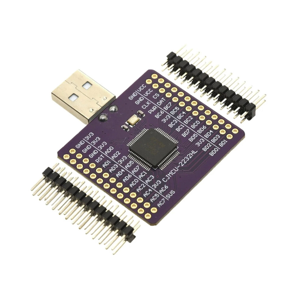 Mcu-2232 Ft2232hl Usb To Uart/Fifo/Spi/I2c/Rs232 Module External 7704000931373