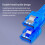 SATA3.0 Data Cable For Hard Disk Drive-blue straight c urve 6