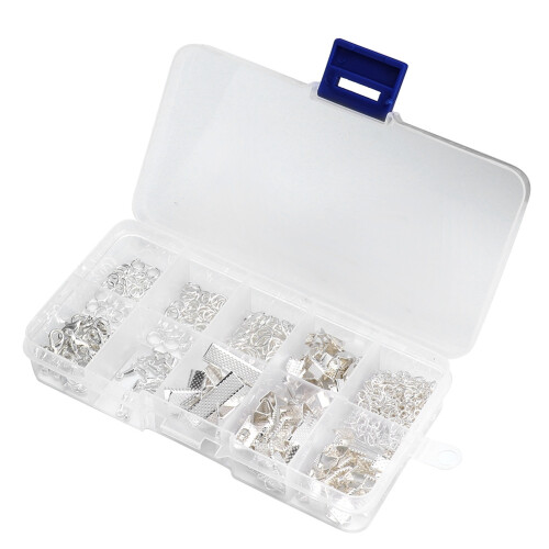 Σετ με πιέτες Pinch Crimp για κατασκευή κοσμημάτων DIY, δερμάτινες πιέτες με επεκτάσεις 1