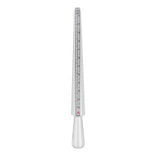 Upgraded Ring Size Gauge For Precise Measurement, Reusable Jewelry Sizing Tool With Aluminum Alloy Body Easy To Use Finger Size Tool For Wedding Engag
