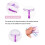 Eyebrow Stencil Kit with Adjustable Handle and Strap, 8 Shape Reusable Washable Templates 4