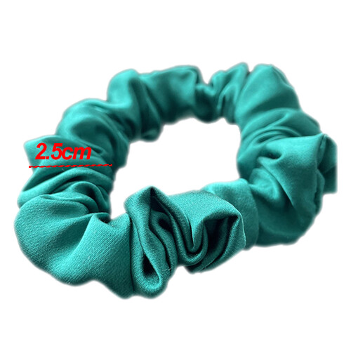 Κομψό Scrunchie στυλ Heatless Curler, διάφορα χρώματα από μετάξι Mulberry με ελαστική ταινία, 1