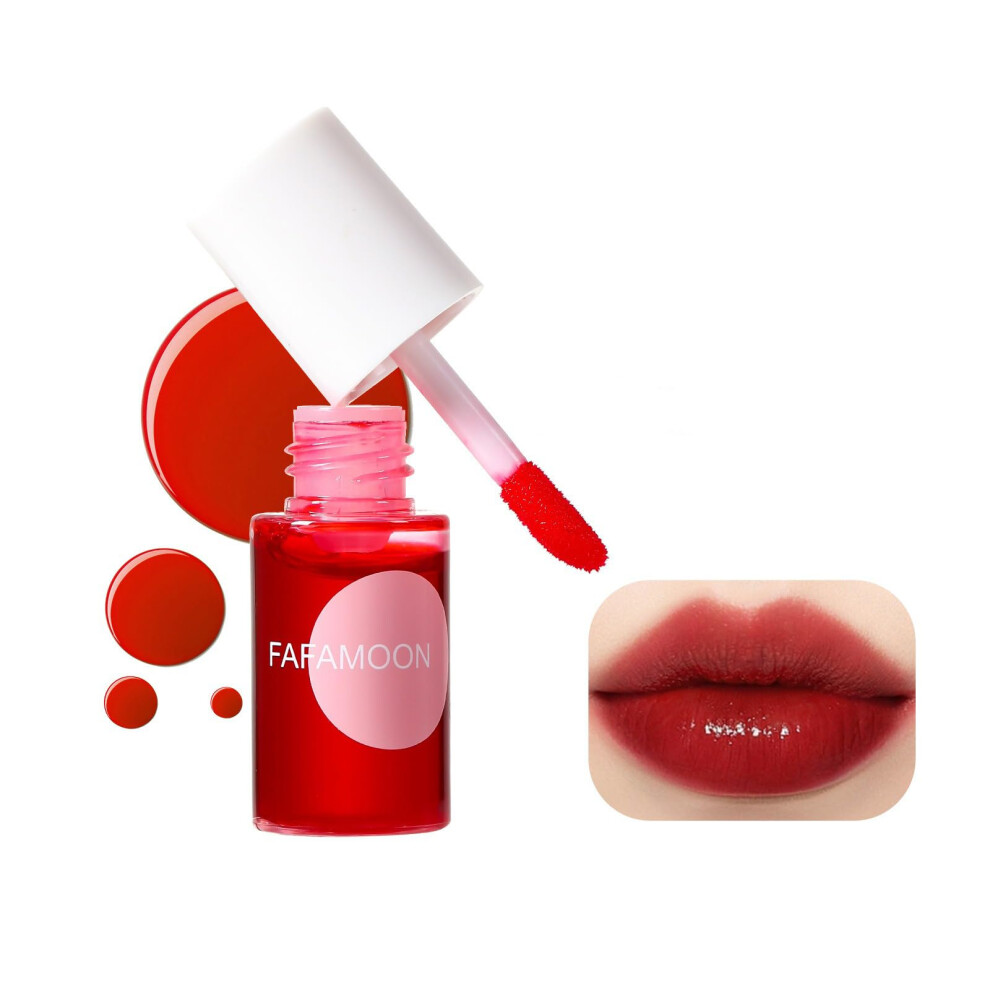Long Lasting Waterproof Lip Gloss Non Sticky Moisturizing Shine Lip Stain #02 1Pcs