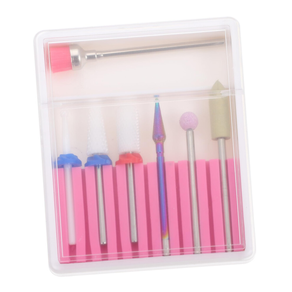 Tungsten Steel Nail Drill Bits Set for Precision Shaping and Polishing, Professional Manicure Kit