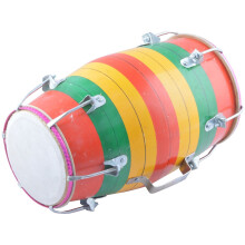 Sai Musical Bd-001 1 Pezzo Baby Dholak - Tipo a Vite - Multicolore