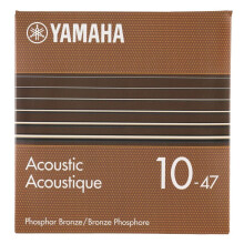 Yamaha Gsa10P Akoestische Gitaar Snaren, Phosphor Brons, Licht, 6-Snarenset, Helder Geluid