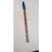 Flauto Musicale Sai Ottone Placcato Argento C