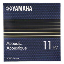 Yamaha Gsa11 Corde per Chitarra Acustica, Bronzo, Light Gauge (Set da 6) Suono Luminoso, Giocabilità Fluida, Durabilità