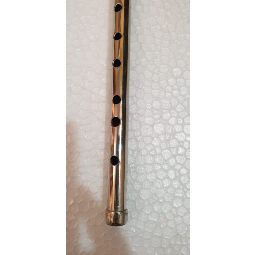 Flauto Musicale Sai Ottone Placcato Argento C 2