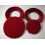 Set Di Cuscini Per Tabla Sai Musicals (Standard, Rosso) 1