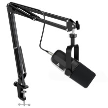 Audio Array Am-C11X Pro Xlr Podcast Mic Kit With Dynamic Microphone 2M Xlr Cable & Adjustable Boom Arm | Studio-Quality Sound 20Hz20Khz All-Metal