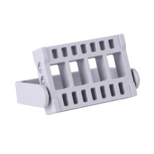 Nail Drill Bits Holder 16Hole Manicure Tool Organizer for Nail Tech with Brush Storage