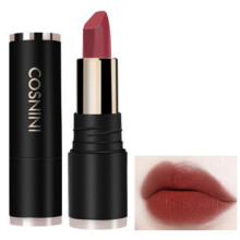 Waterproof Long Lasting Matte Velvet Lipstick 201 Bean Paste, TransferResistant Velvet Finish for Daily Wear