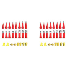 48Pc Stainless Steel Caulk Nozzle Applicator Caulking Finisher Glue Silicone Sealant Finishing Tool for Kitchen Bathroom