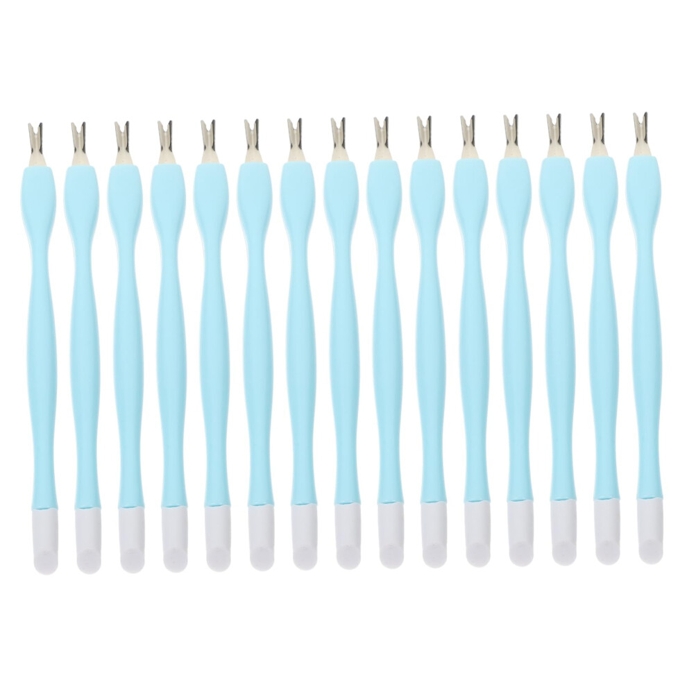 Cuticle Trimmer and Pusher Set  15pcs Stainless Steel Cuticle Remover Tools for Manicure Pedicure