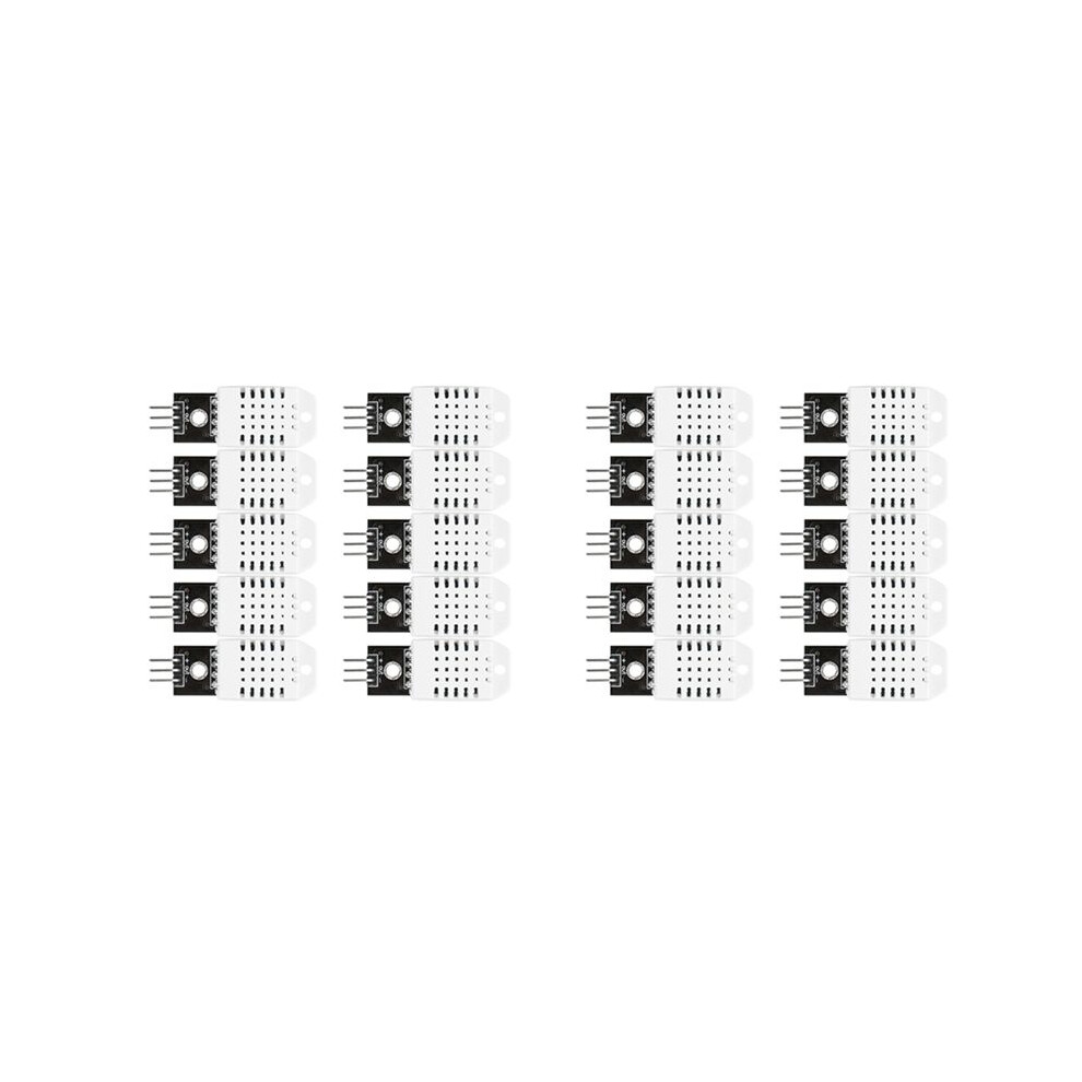 20 Pcs For Dht22 Digital Temperature And Humidity Sensor Temperature And Humidity Module Am2302 Electronic Building Blocks 6033534003777