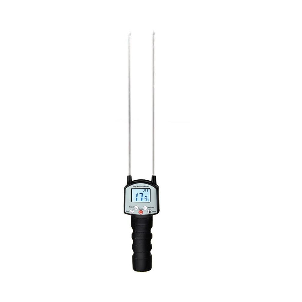 Hay Moisture Tester,With Dual Probe, Forage Moisture Tester With Automatic Temperature Compensation For Alfalfa, Bales 6031107050685