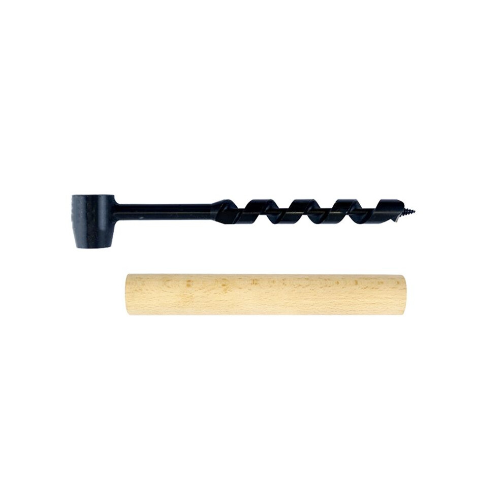 Hand-Auger Drill,Bushcraft Wrench, Eye Auger,Survival Settlers Wrench Tool For Camping,Hiking,Woodworking 6032682020186