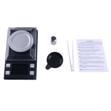 Digital Scale High Accuracy 0.001 Pocket Scale Jewelry Gold Grams Balance Weight for Medicinal Herbs Lab 20g