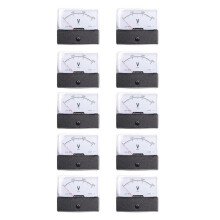 10X Rectangle AC 0-300V Gauge Analog Voltage Panel Meter Voltmeter DH670