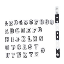 Letter Charms For Shoes, Durable Charms For Shoe Decoration Easy Application Non Toxic Material With Premium Design