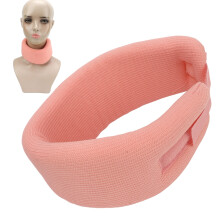 Cuscino cervicale in schiuma memory con collare elastico regolabile per un sonno confortevole