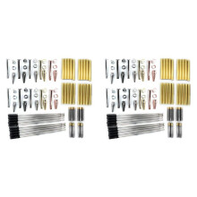 Slimline Wooden Twister Pen Set 20 Pcs, Various Finishes 7mm Twister Pen Set