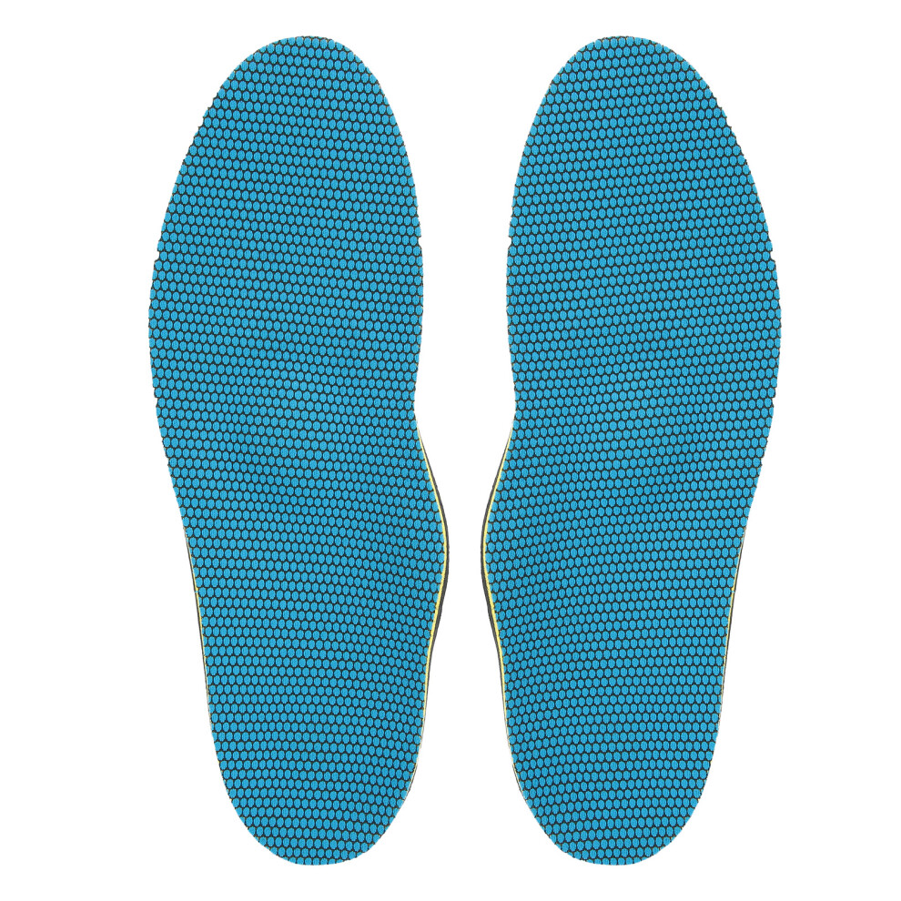 Athletic Insole With Arch Support, Shock Absorption And Cushioning Support Stretch Fabric Sweat Absorbing Lightweight Foam Odor Control Insole For