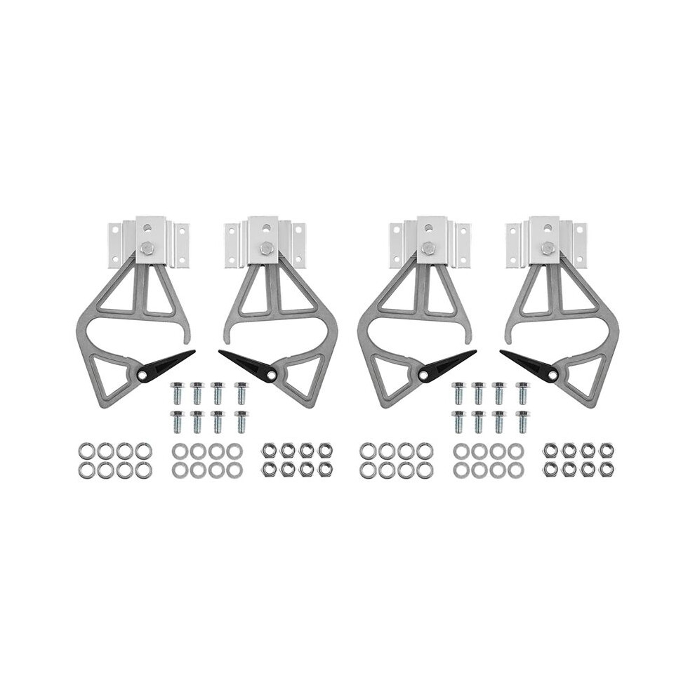 2X Aluminum Extension Ladder Locks Compatible With For Werner,Suitable For 28-11 Rung Lock Kit 6032813945685