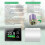 3X Handheld Oxygen Concentration Detector Temperature and Humidity Detection Oxygen Detector Oxygen Test 3