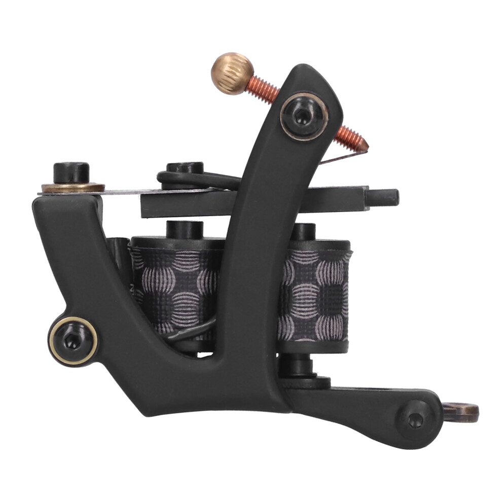 Precision Tattoo Coil Machine, Compatible with Cartridge Needle Handle for Seamless Lining and Shading, Latest Coil Technology Ensures Stable Rebound