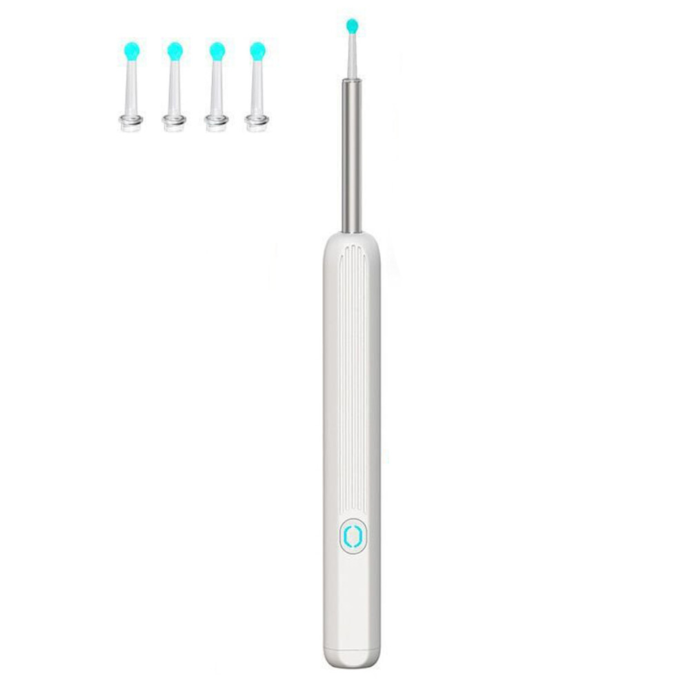 Smart Ear Cleaner With HD Camera And LED Lights Earwax Remover Tool WiFi Compatible Intelligent APP Controlled Rechargeable Battery All In One Design