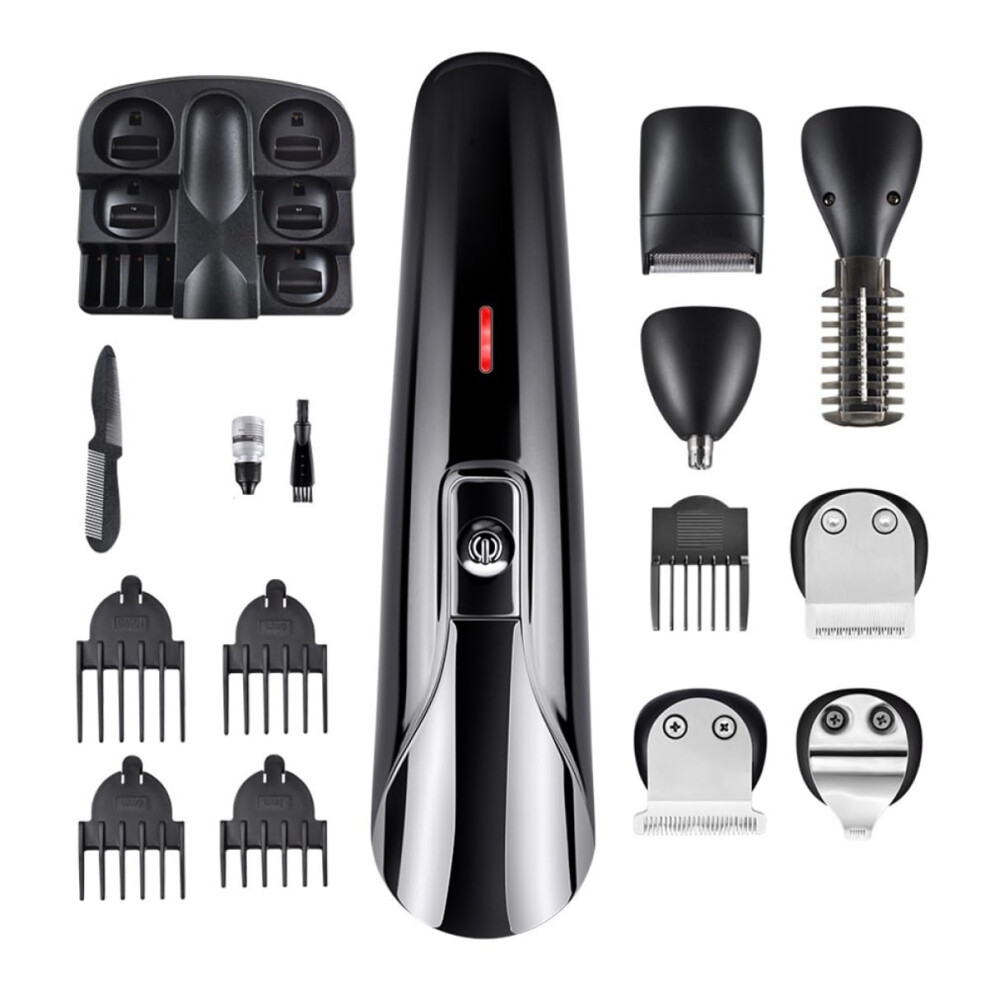 Hair Clippers and Beard Trimmer for Men, Cordless USB Rechargeable, Precise Hair Edging, Travel Size