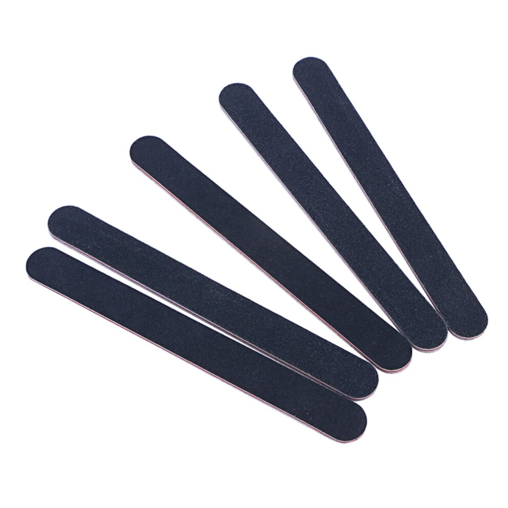 10pcs Double Sided Nail File and Buffer Washable Manicure Pedicure Sanding Blocks Professional Use