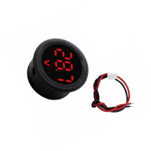 5-100V Low Power Spannung Meter Monitor Panel Auto Spannung-Rot