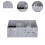 Hairdressing Scissors Holder with MultiCompartment Storage and Tool Protection, Light Gray 2