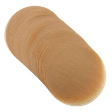 100 Sheets 6 Inch Unbleached Parchment Paper Baking Sheets NonStick Rounds for Air Fryer and Cake Pan
