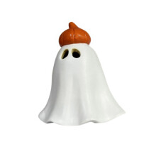 Spook Wierookbrander Leuke Spookachtige Witte Spook Watervalbrander Hars Kamerdecoratie Halloween Decoratieve Pompoen Spook